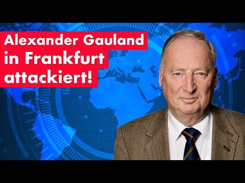 Alexander Gauland von Grünen-Abgeordneter attackiert! - AfD-Fraktion im Bundestag