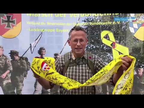 &quot;Marsch der Verbundenheit 2019&quot; der Bundeswehr mit Peter Felser