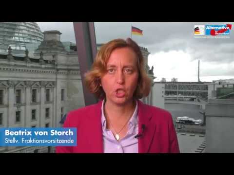 Verbrecher und Gewalttäter beantragen Asyl! - Beatrix von Storch - AfD-Fraktion im Bundestag