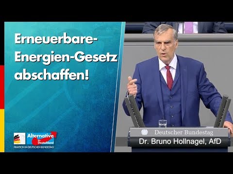 Erneuerbare-Energien-Gesetz (EEG) abschaffen! - Bruno Hollnagel - AfD-Fraktion im Bundestag