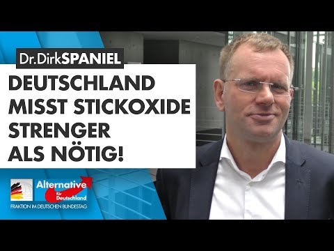 Gutachten: Deutschland misst Stickoxide strenger als nötig! - Dr. Dirk Spaniel