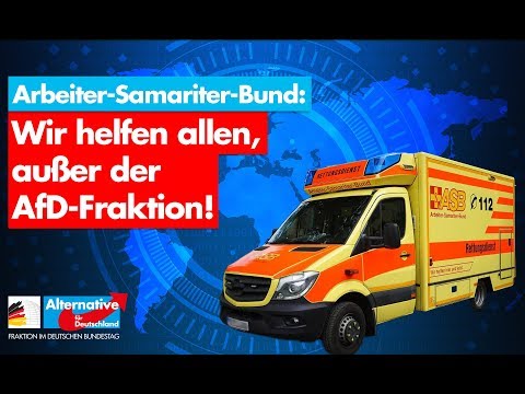 ASB lehnt Erste-Hilfe-Kurs für AfD-Mitarbeiter ab! - AfD-Fraktion im Bundestag