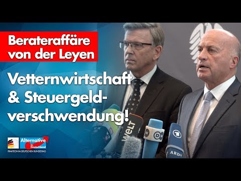 Berateraffäre von der Leyen: Vetternwirtschaft &amp; Steuergeldverschwendung! - Lucassen, Otten