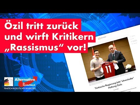 Özil tritt zurück und wirft Kritikern &quot;Rassismus&quot; vor!