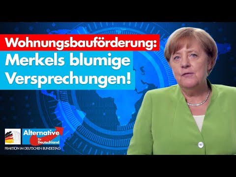 Neuer Wohnraum für &quot;neue Deutsche&quot;! - AfD-Fraktion im Bundestag