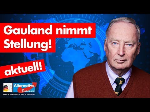 Dr. Alexander Gauland äußert sich zur &quot;Vogelschiss&quot;-Rede - AfD-Fraktion im Bundestag