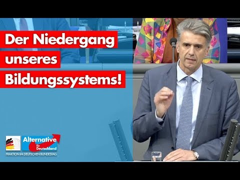 Dr. Marc Jongen: Der Niedergang unseres Bildungssystems! - AfD-Fraktion im Bundestag