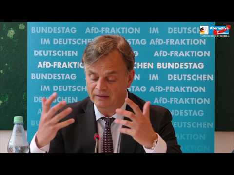 Live-Pressekonferenz: Wichtige Themen und Anträge der Sitzungswoche! - AfD-Fraktion im Bundestag