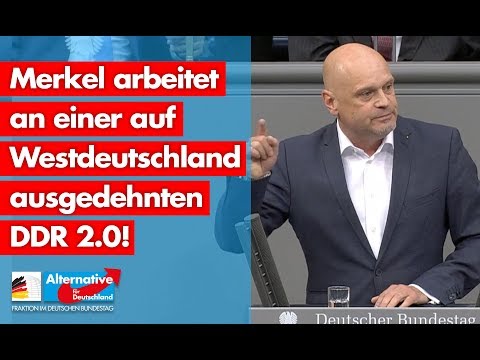 Merkel arbeitet an einer DDR 2.0! - Enrico Komning - AfD-Fraktion im Bundestag