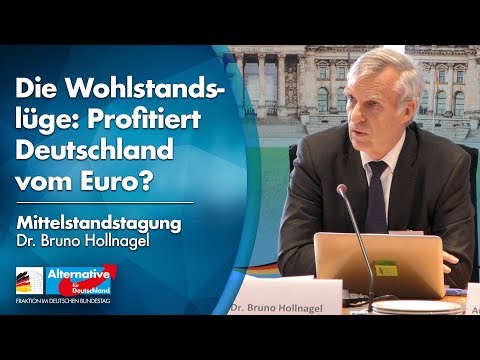 Die Wohlstandslüge: Profitiert Deutschland vom Euro? - Dr. Bruno Hollnagel - Mittelstandstagung
