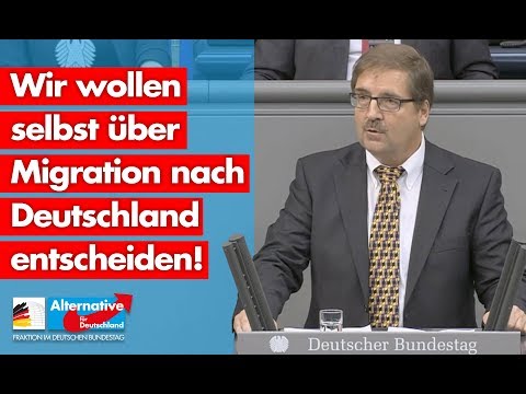 Wir wollen selbst über Migration nach Deutschland entscheiden! - Martin Hebner - AfD-Fraktion