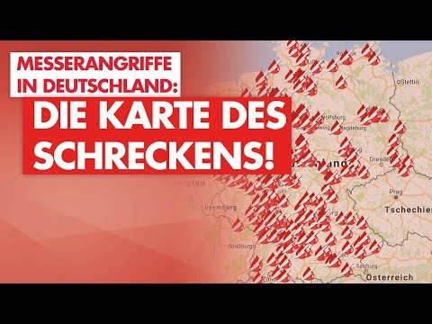 Messereinwanderung: Karte des Schreckens! - AfD-Fraktion im Bundestag