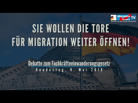 Sie wollen die Tore für Migration weiter öffnen! - AfD-Fraktion im Bundestag