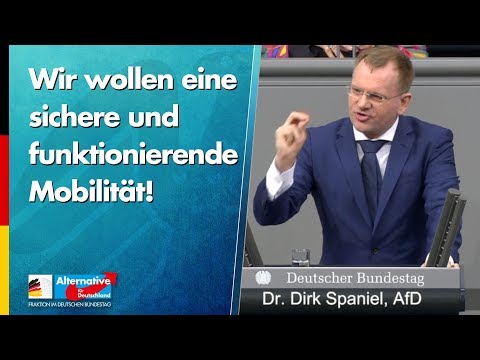 Wir wollen eine sichere und funktionierende Mobilität! - Dirk Spaniel - AfD-Fraktion im Bundestag