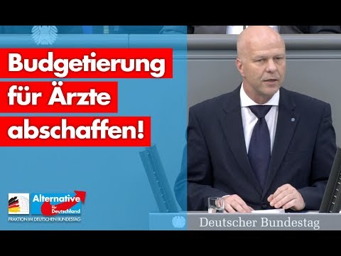 Robby Schlund: Budgetierung für Ärzte abschaffen! - AfD-Fraktion im Bundestag