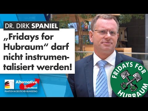 &quot;Fridays for Hubraum&quot; darf nicht instrumentalisiert werden! - Dr. Dirk Spaniel