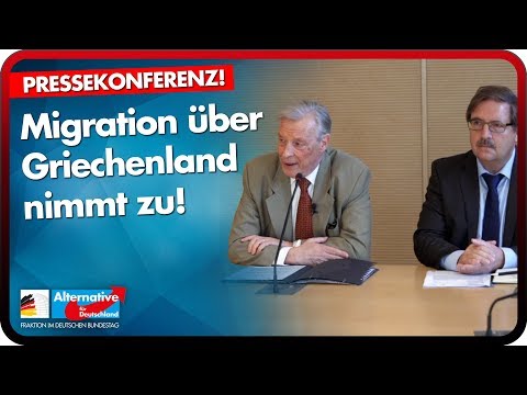 Migration über Griechenland, überfüllte Lager auf den Inseln! - Armin-Paul Hampel und Martin Hebner