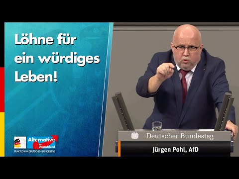 Löhne für ein würdiges Leben! - Jürgen Pohl