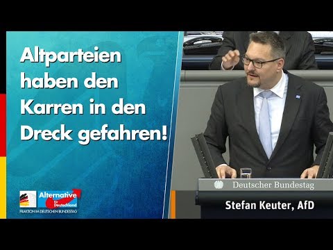 Ländlicher Raum: Altparteien haben den Karren in den Dreck gefahren! - Stefan Keuter - AfD-Fraktion