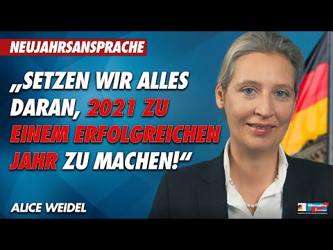 Machen wir 2021 zu einem erfolgreichen Jahr! - Neujahrsansprache Alice Weidel - AfD-Fraktion