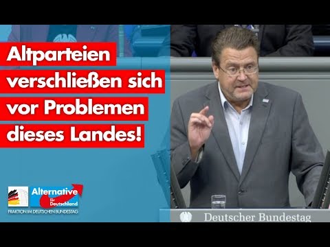 Altparteien verschließen sich vor Problemen dieses Landes! - Stephan Brandner - AfD-Fraktion