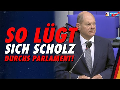 So lügt sich Scholz durchs Parlament! - Albrecht Glaser nimmt Stellung - AfD-Fraktion im Bundestag
