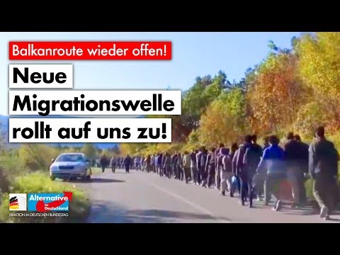 Neue Migrationswelle rollt auf uns zu! - AfD-Fraktion im Bundestag