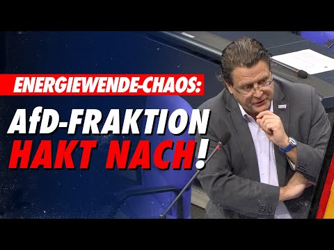 Energiewende-Chaos: AfD-Fraktion hakt nach!