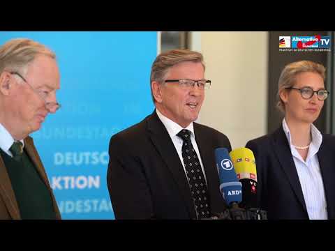 Gerold Otten als Kandidat für das Amt des Bundestagsvizepräsidenten gewählt!