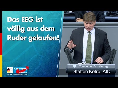 Das EEG ist völlig aus dem Ruder gelaufen! - Steffen Kotré - AfD-Fraktion im Bundestag