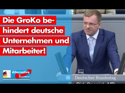 Die GroKo behindert deutsche Unternehmen und Mitarbeiter! - Dirk Spaniel - AfD-Fraktion im Bundestag