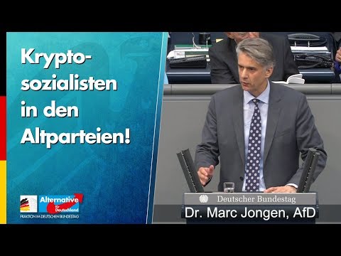 &quot;Kryptosozialisten in den Altparteien!&quot; - Dr. Marc Jongen - AfD-Fraktion im Bundestag
