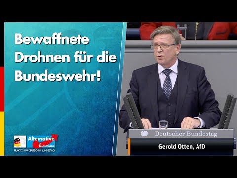 Die Bundeswehr braucht effiziente Waffensysteme! - Gerold Otten - AfD-Fraktion im Bundestag