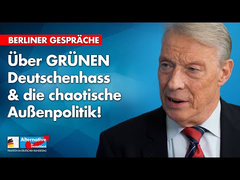 Grüner Deutschenhass &amp; die chaotische Außenpolitik! | Berliner Gespräche mit Armin-Paul Hampel