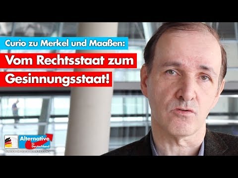 Gottfried Curio: &quot;Vom Rechtsstaat zum Gesinnungsstaat!&quot; - AfD-Fraktion im Bundestag