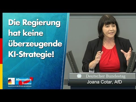 Die Regierung hat keine überzeugende KI-Strategie! - Joana Cotar - AfD-Fraktion im Bundestag