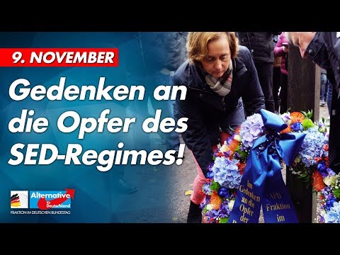 9. November: Gedenken an die Opfer des SED-Regimes! - AfD-Fraktion im Bundestag