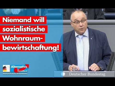Jens Maier: Niemand will sozialistische Wohnraumbewirtschaftung! - AfD-Fraktion