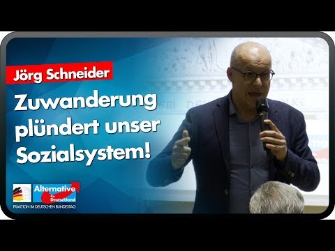 Zuwanderung plündert unser Sozialsystem! - Jörg Schneider - AfD-Bürgerdialog Siegen 20.01.