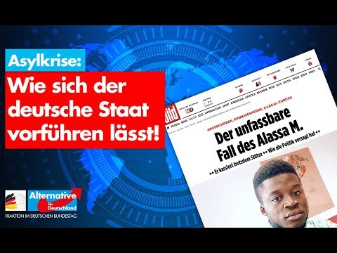 Asylkrise: Wie sich der deutsche Staat vorführen lässt! - AfD-Fraktion im Bundestag