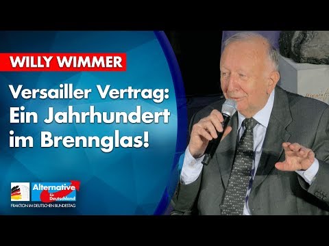 Willy Wimmer bei der AfD-Fraktion zum Versailler Vertrag! - Mit Alexander Gauland &amp; Bernd Baumann