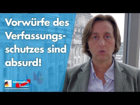 Vorwürfe des Verfassungsschutzes sind absurd! - Beatrix von Storch - AfD-Fraktion im Bundestag