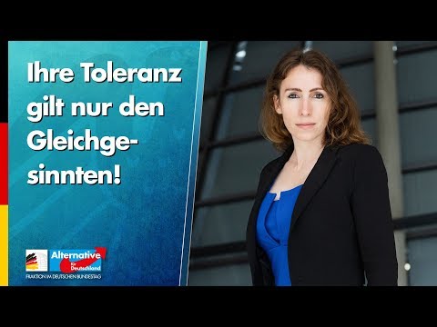 Ihre Toleranz gilt nur den Gleichgesinnten! - Mariana Harder-Kühnel - AfD-Fraktion im Bundestag