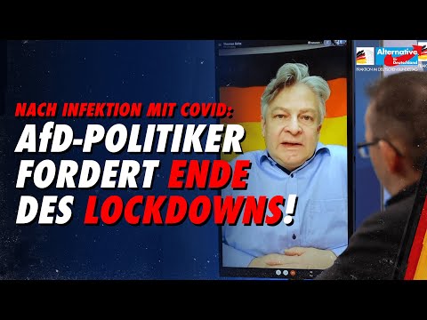 Nach Infektion mit Covid: AfD-Politiker fordert Ende des Lockdowns - AfD-Fraktion im Bundestag