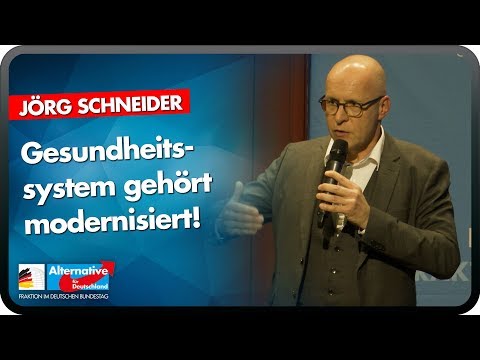 Gesundheitssystem gehört modernisiert! - Jörg Schneider - AfD-Bürgerdialog in Mettmann 04.02.