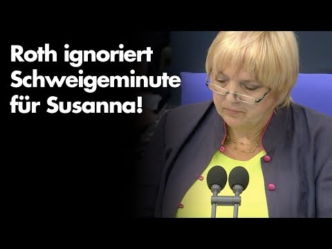 Schweigeminute für Susanna: Entlarvende Reaktionen der anderen Parteien! - AfD-Fraktion im Bundestag