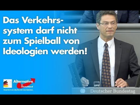 Das Verkehrssystem darf nicht zum Spielball von Ideologien werden! - Wolfgang Wiehle - AfD-Fraktion