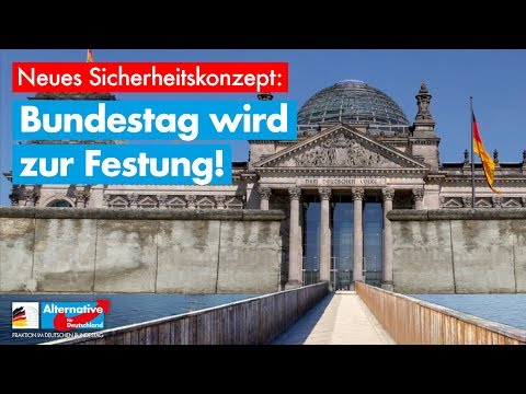 Neues Sicherheitskonzept: Bundestag wird zur Festung!