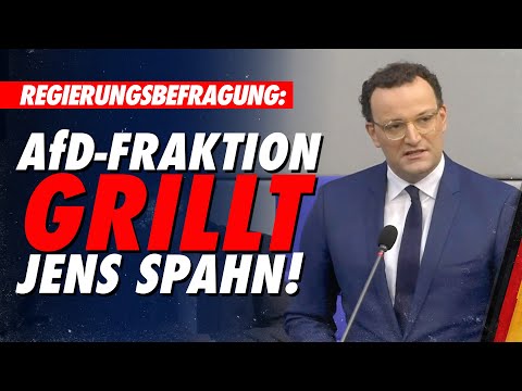 AfD-Fraktion grillt Jens Spahn! - AfD-Fraktion im Bundestag