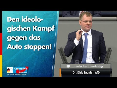 Den ideologischen Kampf gegen das Auto stoppen! - Dirk Spaniel - AfD-Fraktion im Bundestag